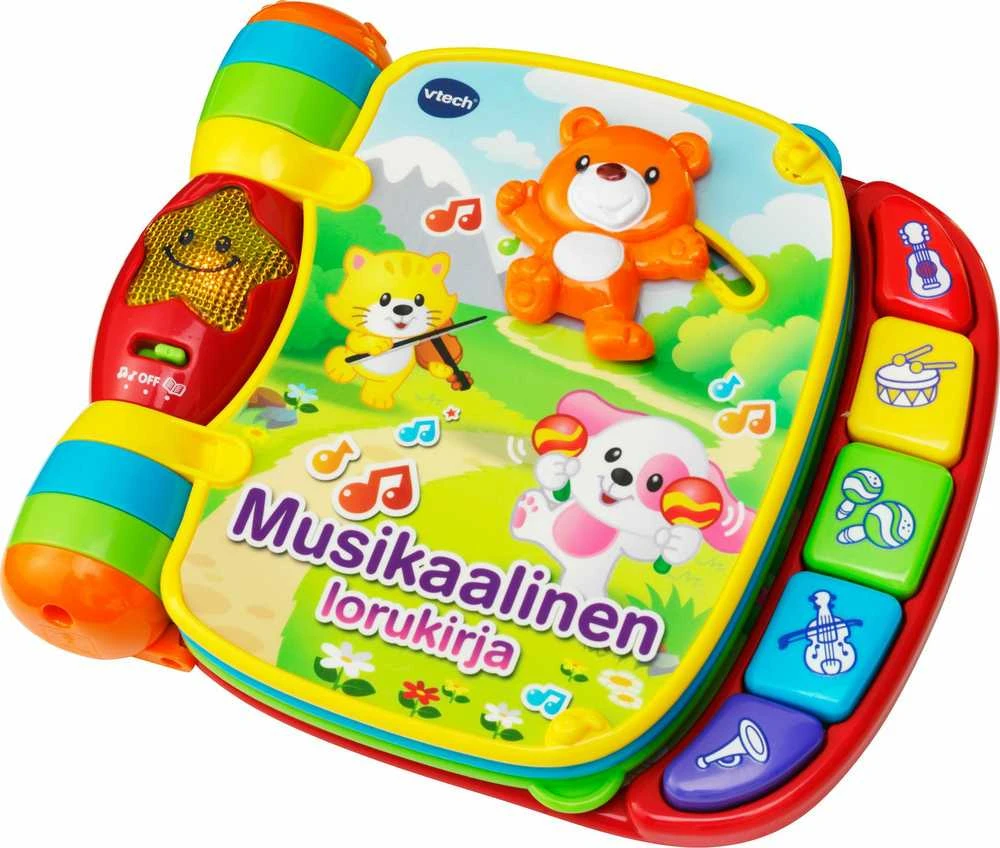 Vtech Vtech Baby Muzikinė vaikų eilėraščių knyga, FI