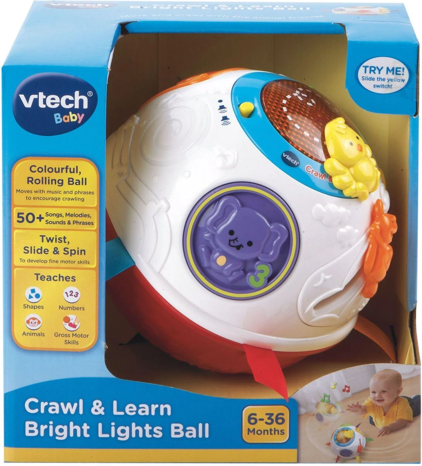 Vtech Baby skambantis medinis rutulys