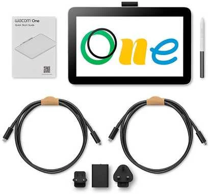 Wacom One 13 jutiklinių rašiklių ekranas