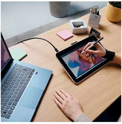 Wacom One 13 jutiklinių rašiklių ekranas