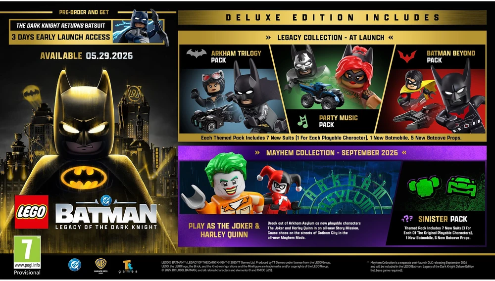 LEGO Batman: Tamsos riterio palikimas PS5