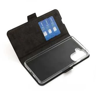 Wave Book Case suojakotelo, OnePlus Nord CE5, musta