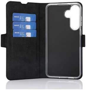Dėklas Wave Book Case suojakotelo, Samsung Galaxy S25 FE 5G, musta