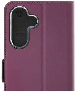 Dėklas Wave Book Case suojakuori, Samsung Galaxy A17 5G / Samsung Galaxy A17 4G, smoky sangria