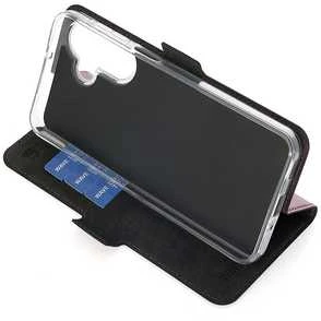 Dėklas Wave Book Case suojakuori, Samsung Galaxy A17 5G / Samsung Galaxy A17 4G, smoky sangria