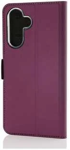 Dėklas Wave Book Case suojakuori, Samsung Galaxy A17 5G / Samsung Galaxy A17 4G, smoky sangria