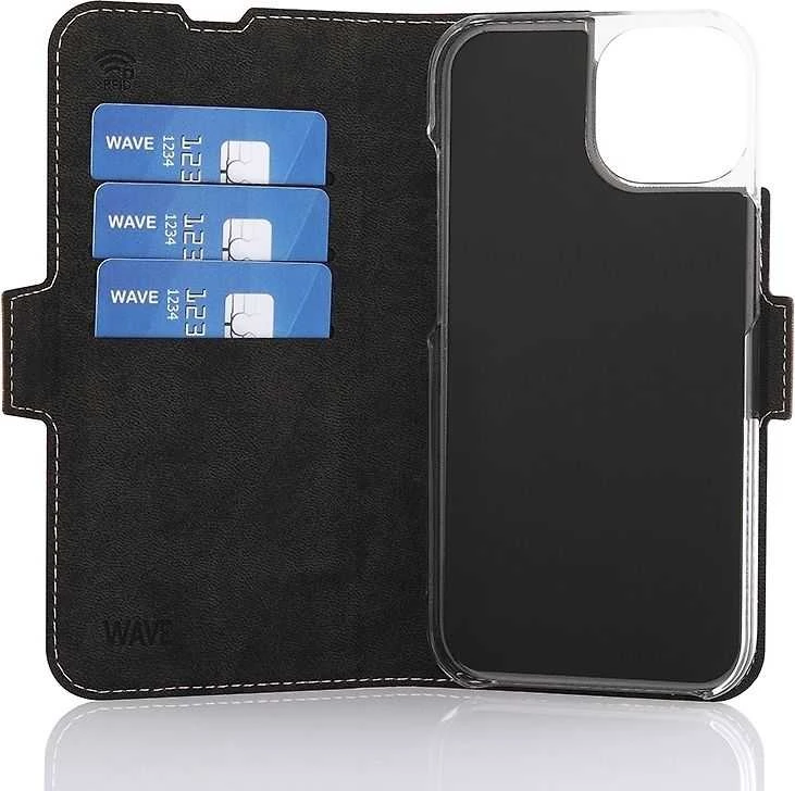 Telefono dėklas Wave BookCase MagSafe, skirtas iPhone 15