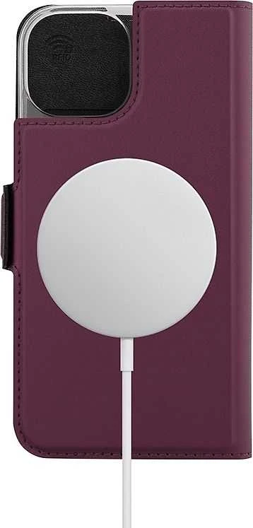 Telefono dėklas Wave BookCase MagSafe, skirtas iPhone 15
