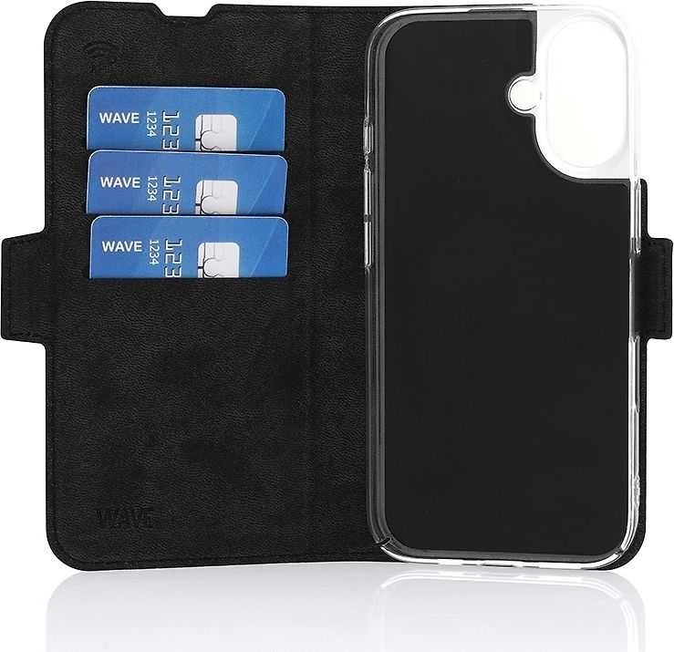 Telefono dėklas Wave BookCase MagSafe, skirtas Apple iPhone 16