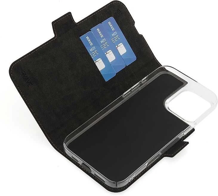 Telefono dėklas Wave BookCase MagSafe, skirtas iPhone 16 Pro Max