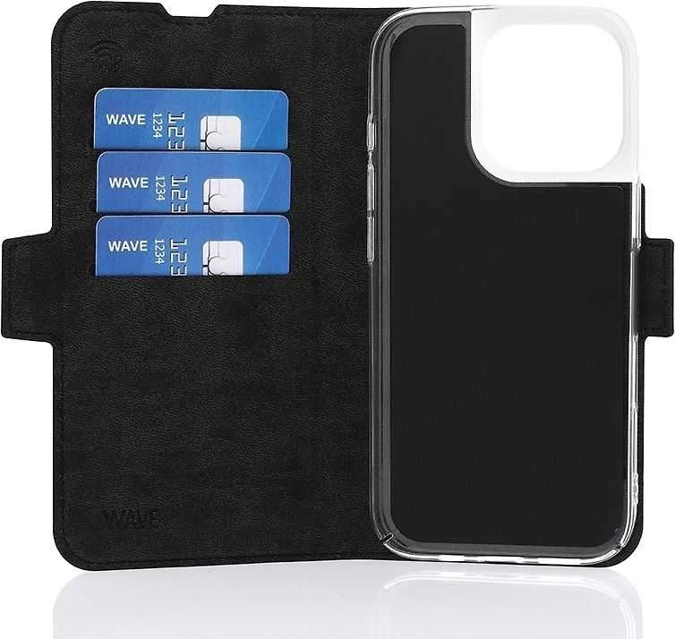 Telefono dėklas Wave BookCase MagSafe, skirtas Apple iPhone 16 Pro