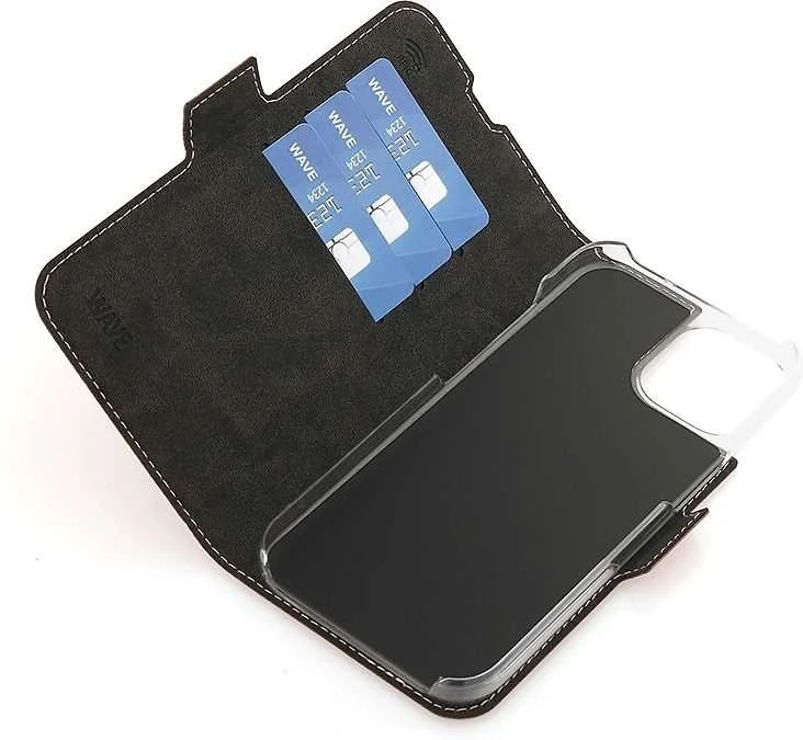 Telefono dėklas Wave BookCase MagSafe, skirtas iPhone 15
