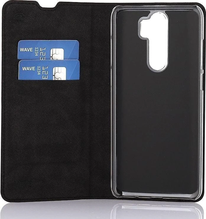 Telefono dėklas Wave BookCase, skirtas Xiaomi Redmi Note 8 Pro