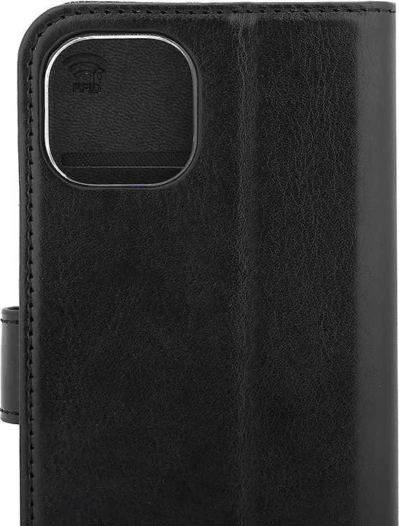 Dėklas Wave Flap BookCase -suojakotelo, iPhone 13, musta