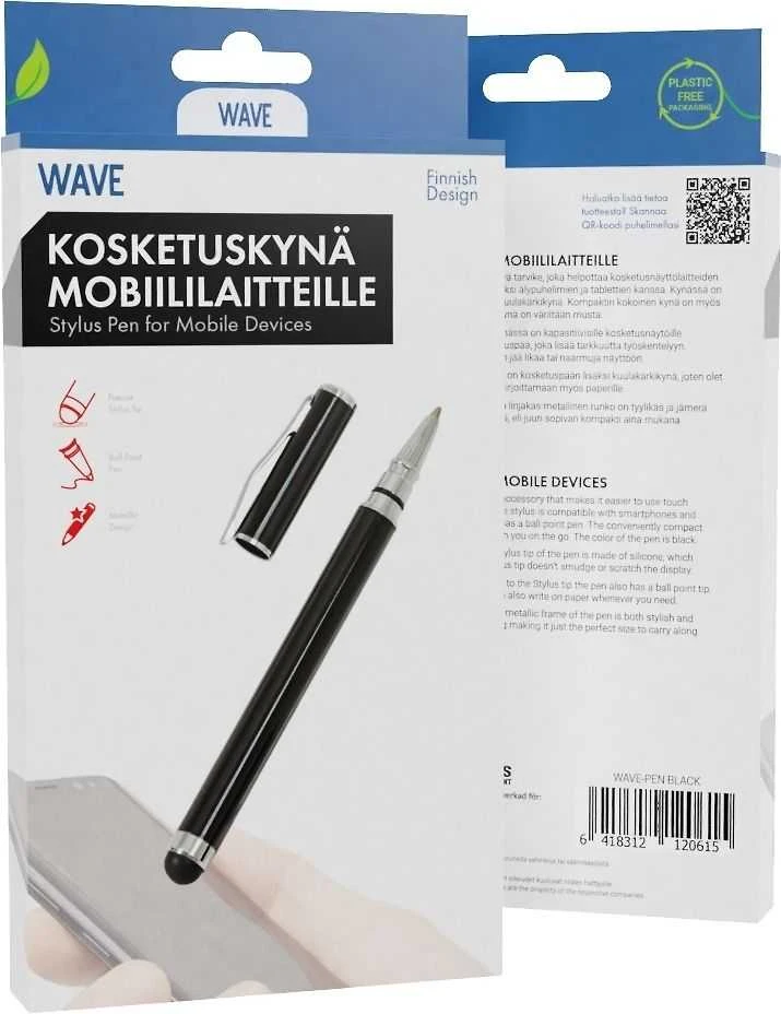 Wave kosketusnäyttökynä, musta