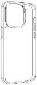 Dėklas Wave Premium Case silikonisuoja, iPhone 15 Pro Max, kirkas