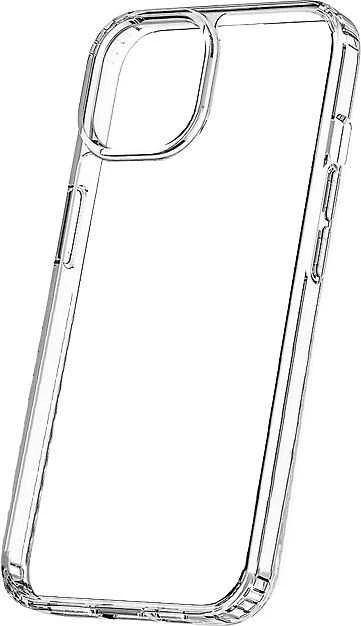 Dėklas Wave Premium Case silikonisuoja, iPhone 15 Pro Max, kirkas