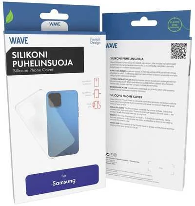 Dėklas Wave silikonisuoja, Samsung Galaxy S25 FE 5G, kirkas
