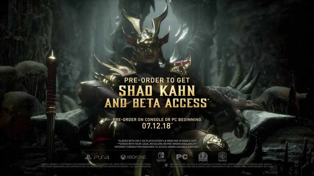 Sony PS4 Mortal Kombat 11