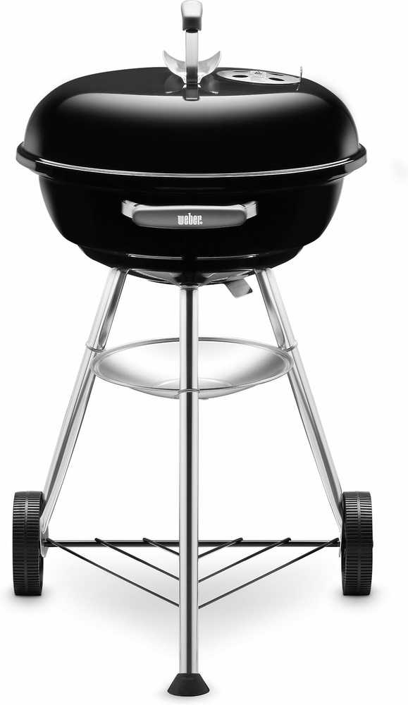 Weber Charcoal Grilis Compact Virdulys 47 cm juodas Juodas (1221004)