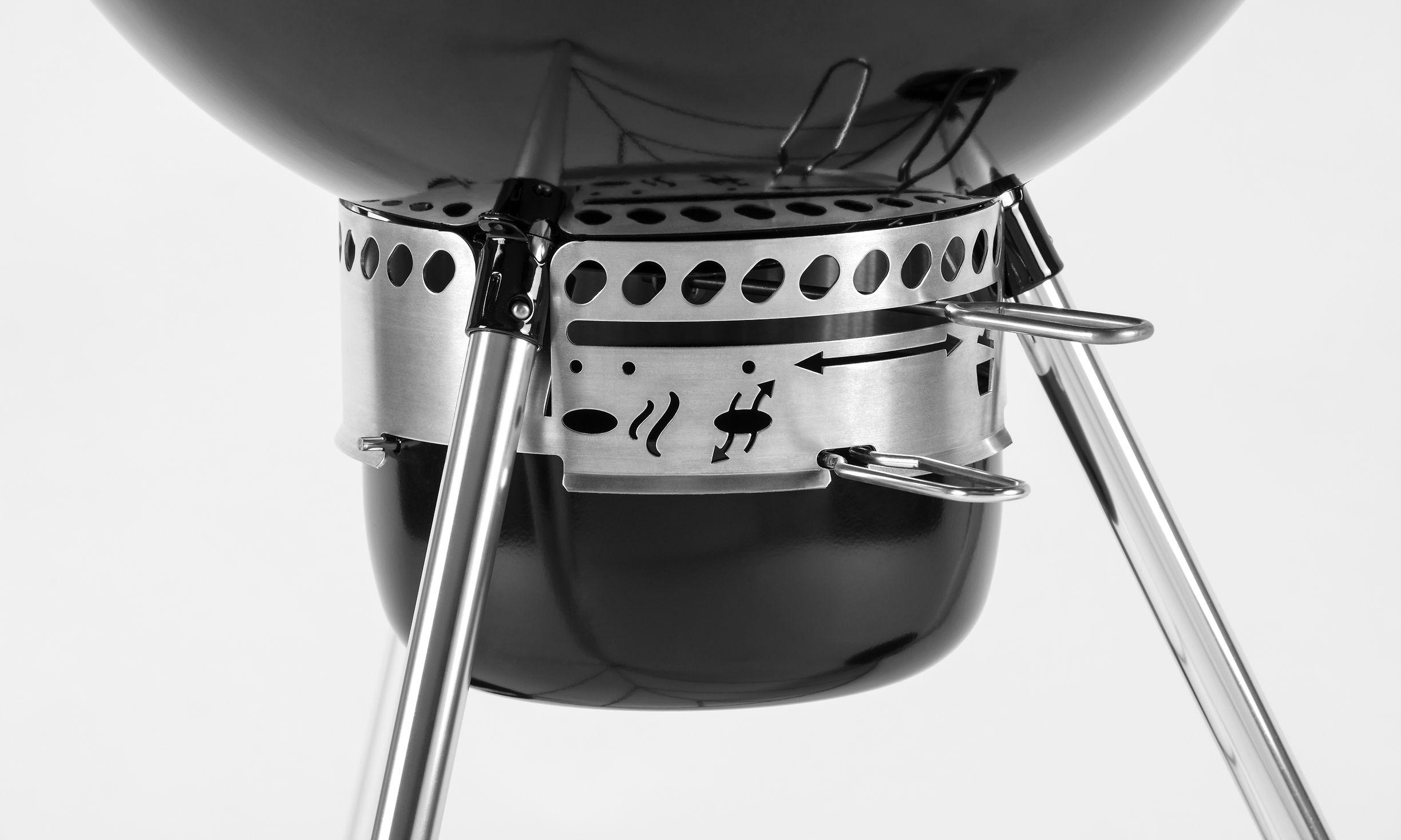 Anglinis grilis WEBER Master-Touch E-5750 su GBS sistema Ø 57 cm, juodas