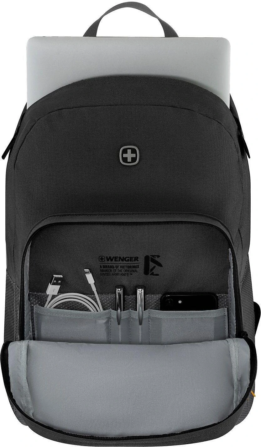 Kuprinė Wenger NEXT23 Crango 16 Nešiojamas kompiuteris Backpack juodas