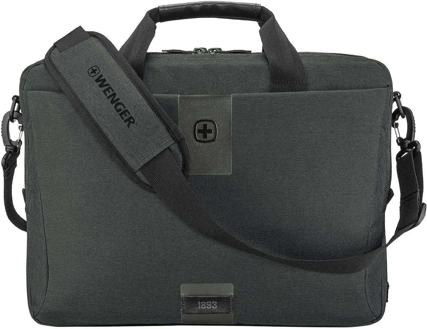 Wenger MX ECO Brief, 16" Nešiojamas kompiuteris Briefcase, Charcoal