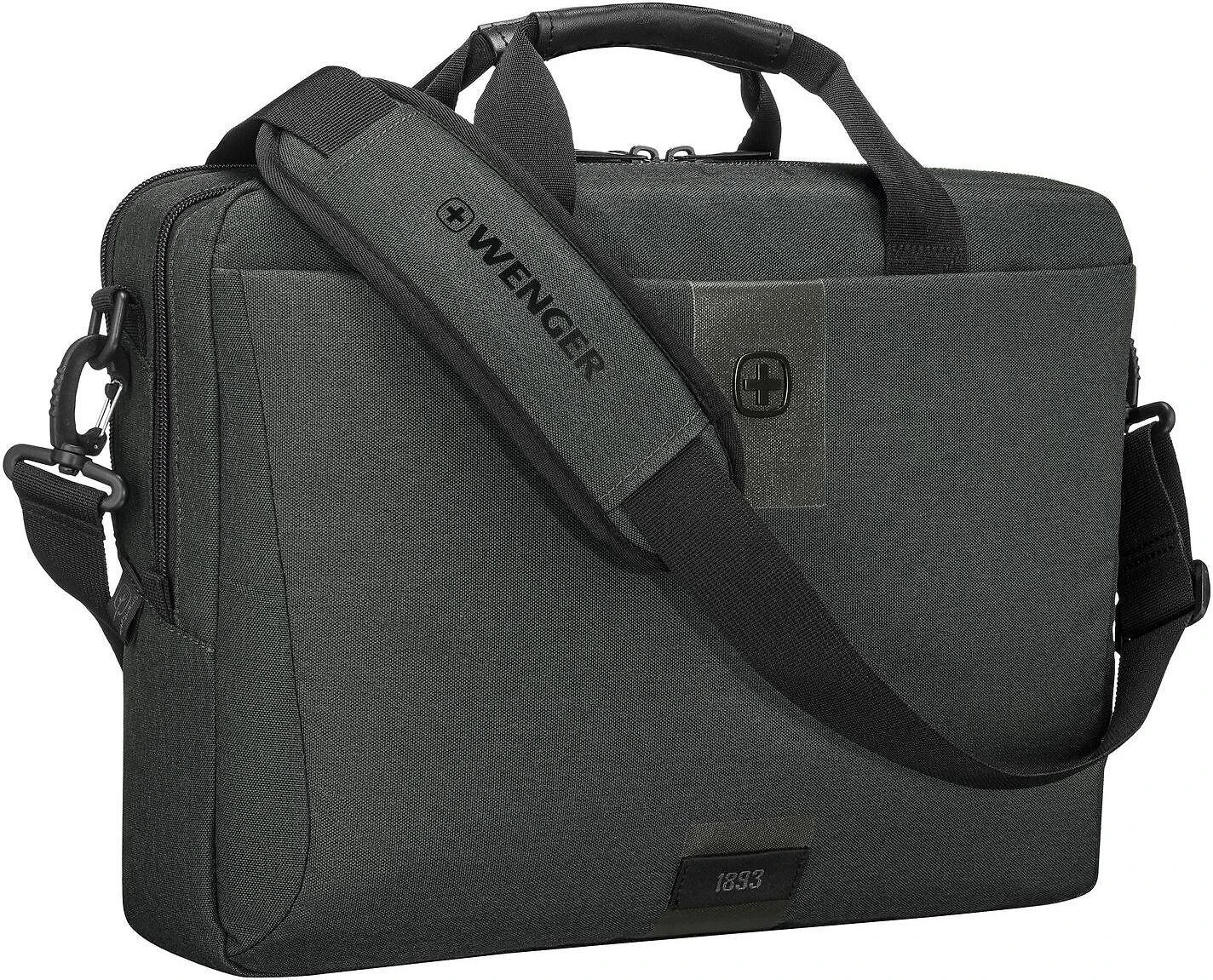 Wenger MX ECO Brief, 16" Nešiojamas kompiuteris Briefcase, Charcoal