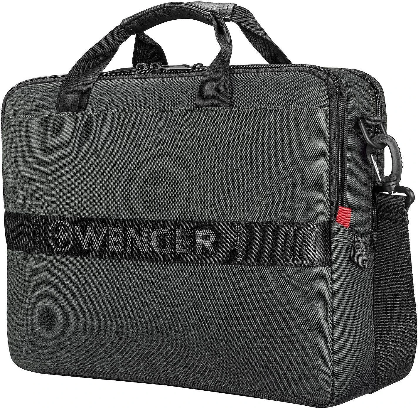 Wenger MX ECO Brief, 16" Nešiojamas kompiuteris Briefcase, Charcoal