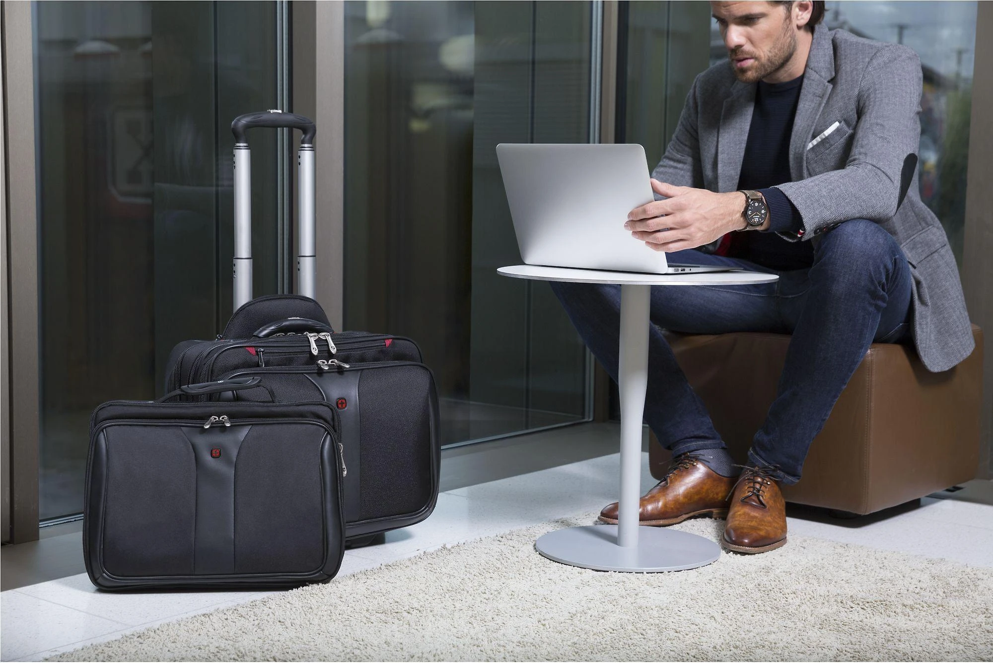 Bag for laptop WENGER patriot 600662 (17 ", juodos spalvos)