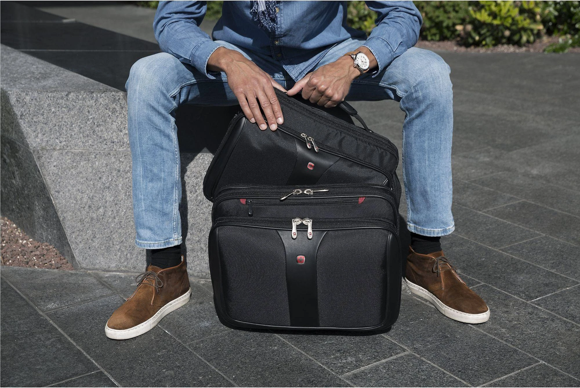 Bag for laptop WENGER patriot 600662 (17 ", juodos spalvos)