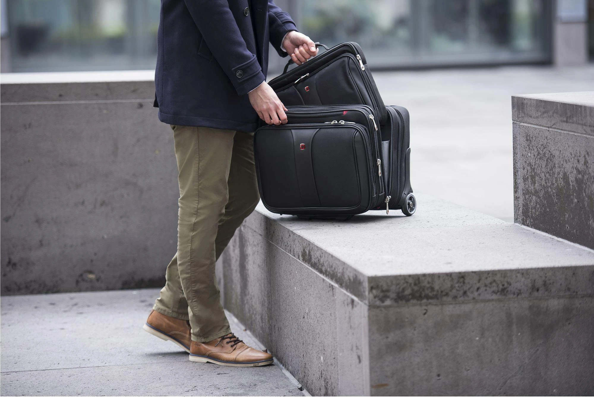 Bag for laptop WENGER patriot 600662 (17 ", juodos spalvos)
