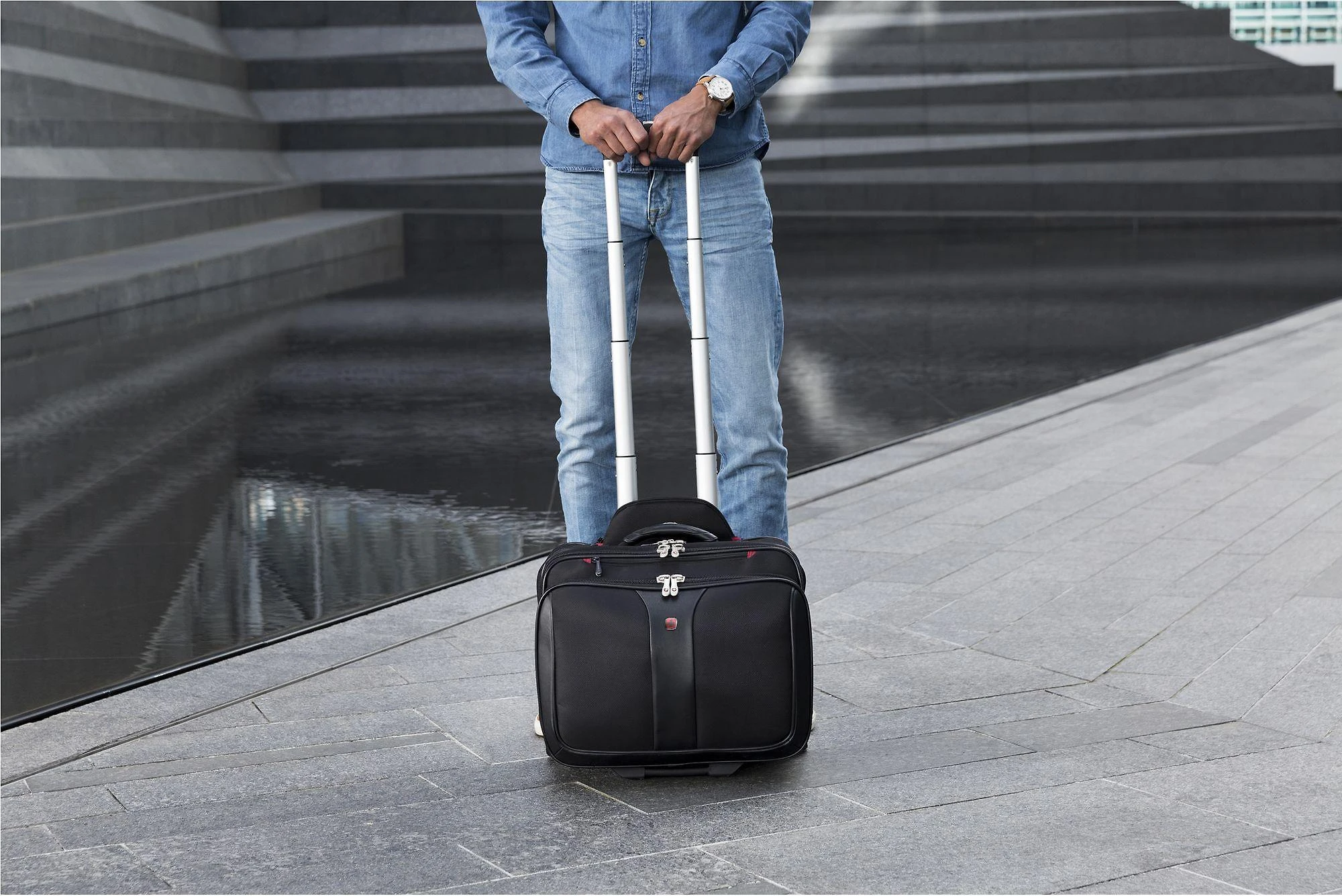Bag for laptop WENGER patriot 600662 (17 ", juodos spalvos)