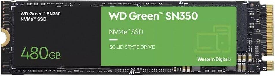 SanDisk WD Žalias SN350 NVMe SSD 480GB M.2 2280 PCIe Gen3 8Gb/s