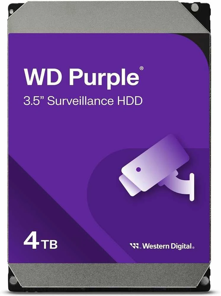 Western Digital WD Violetinė 4TB SATA HDD 3.5inch WD44PURZ