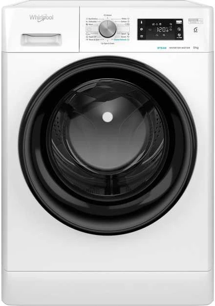 WHIRLPOOL Skalbimo mašina FFB 9469 BV EE, 9kg, 1400 rpm, Energy class A, Gylis 63 cm, Steam refresh