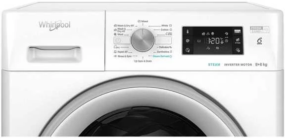Skalbimo mašina Whirlpool FFWDB 864489 SV EE