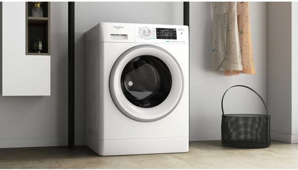 Skalbimo mašina Whirlpool laisvai pastatoma skalbyklė-džiovyklė: 10,0kg - FFWDD 1076258 SV EE