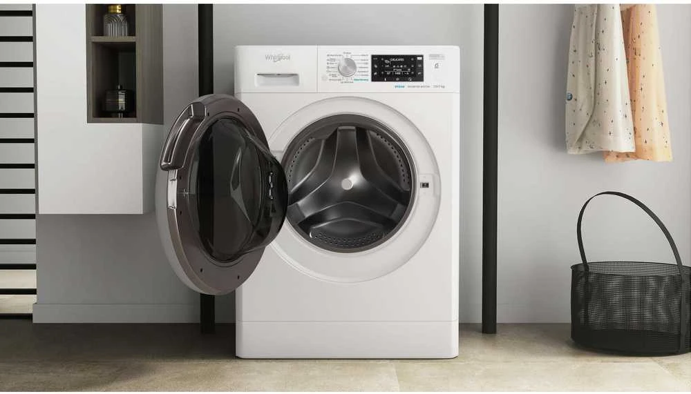 Skalbimo mašina Whirlpool laisvai pastatoma skalbyklė-džiovyklė: 10,0kg - FFWDD 1076258 SV EE