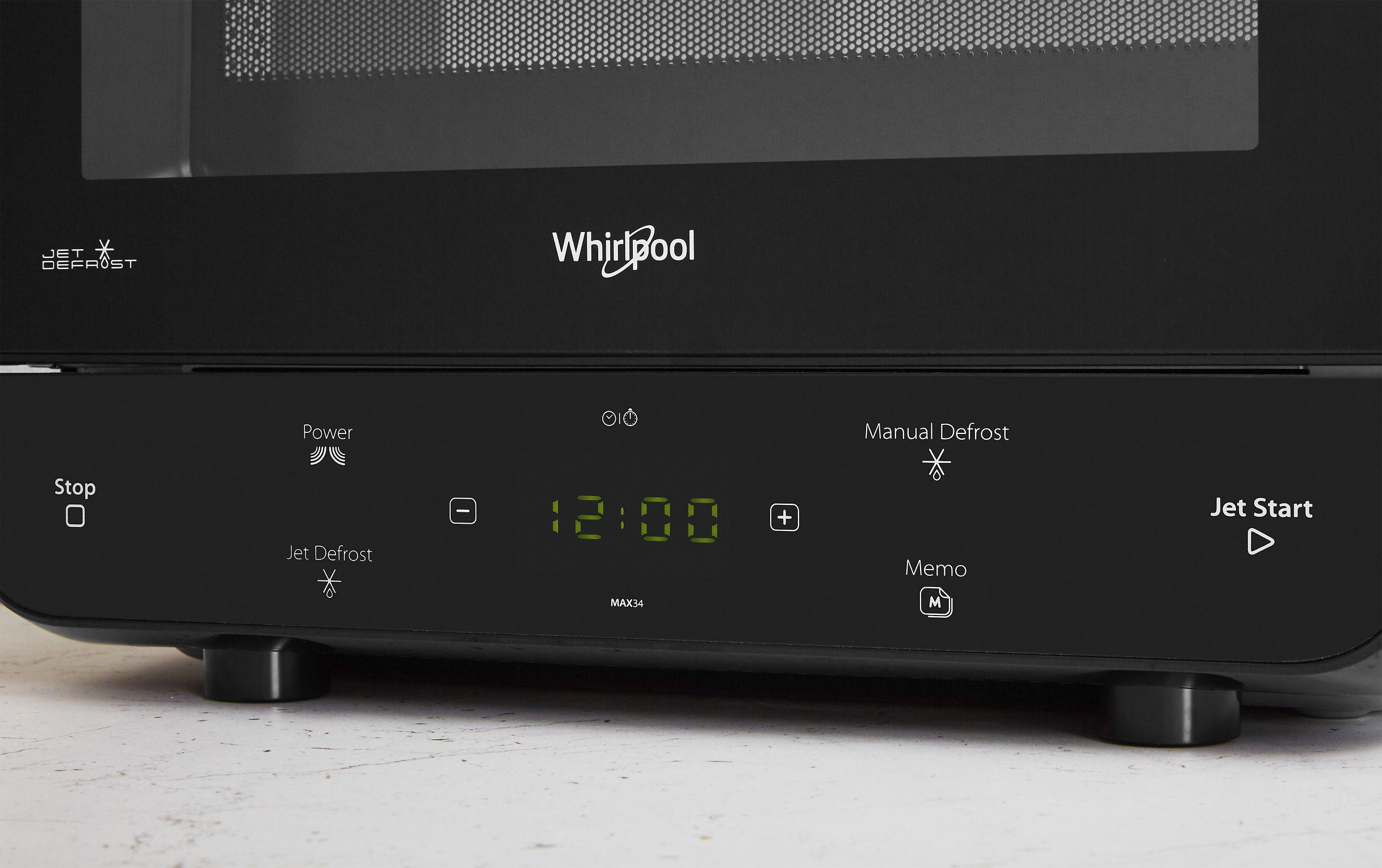 Whirlpool MAX 34 BL mikrobangų krosnelė, juoda