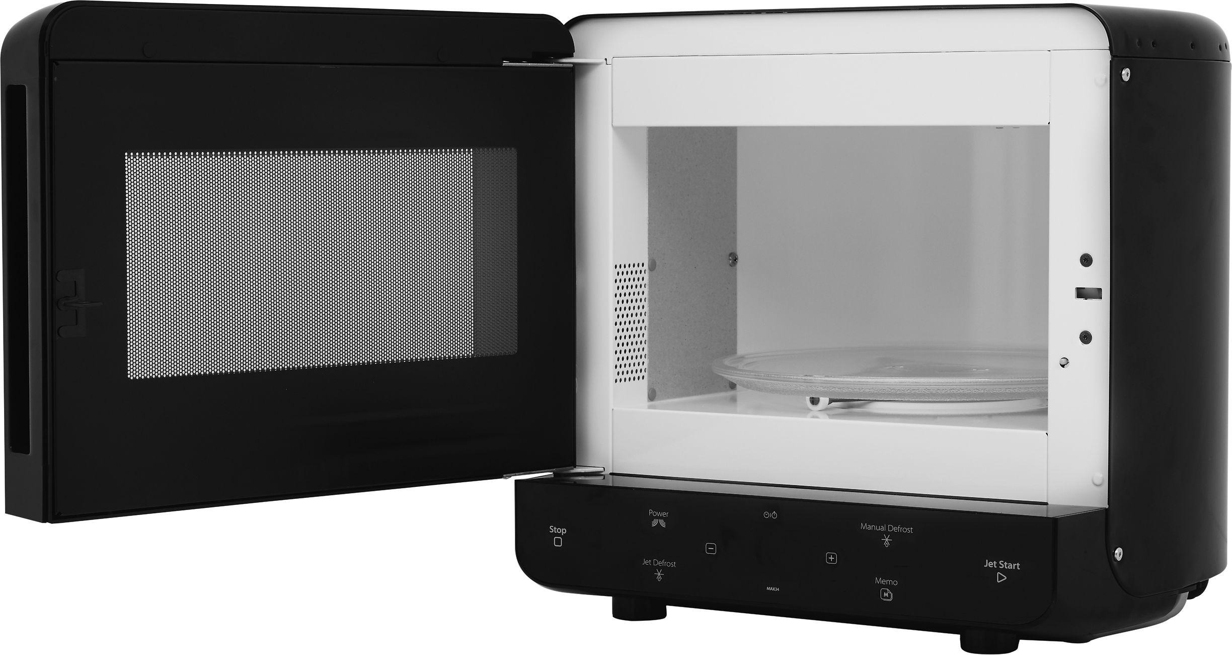 Whirlpool MAX 34 BL mikrobangų krosnelė, juoda