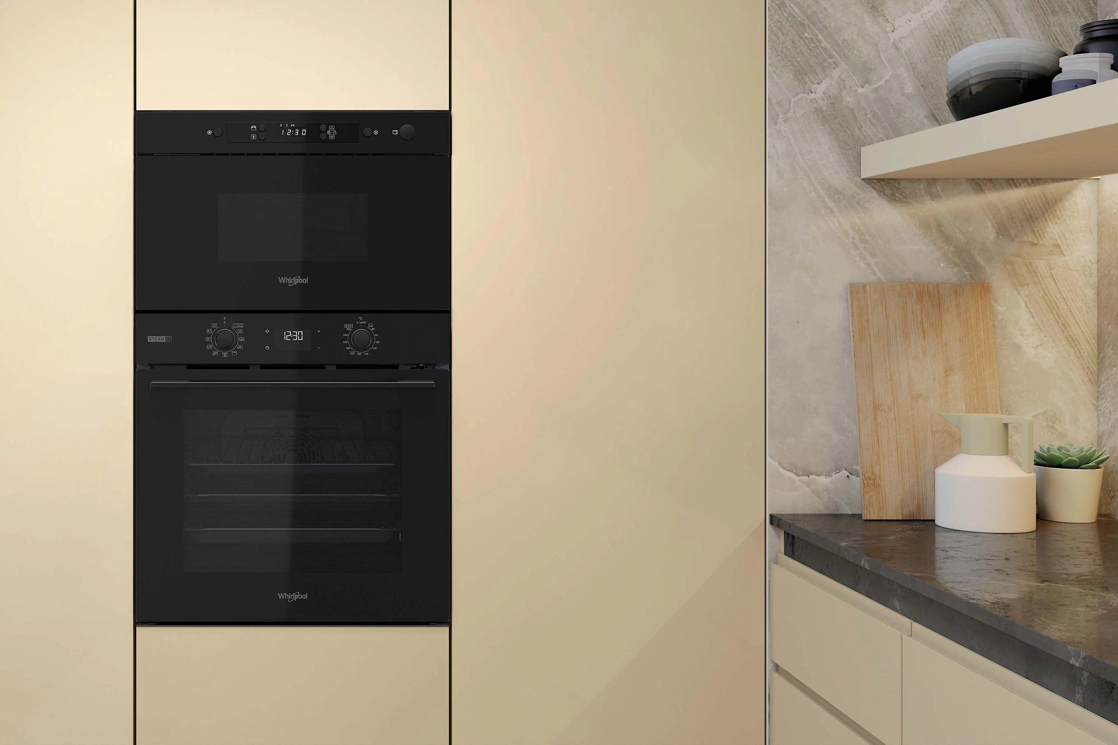 Įmontuojama mikrobangų krosnelė Whirlpool MBNA900B