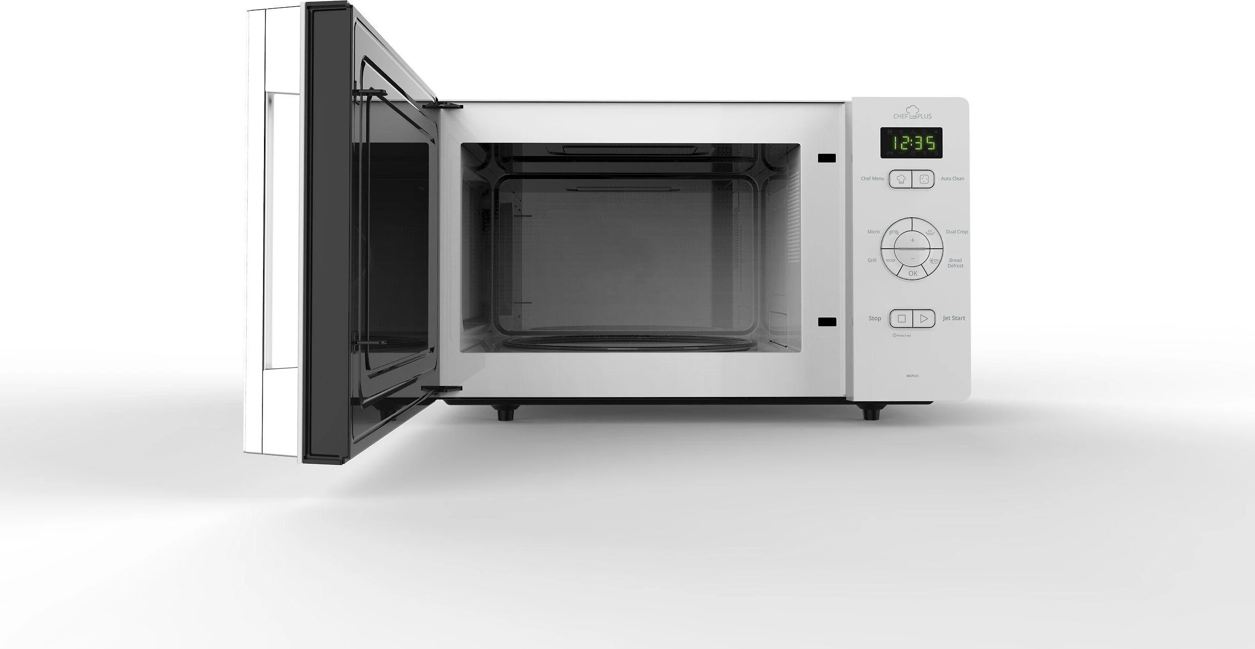 Mikrobangų krosnelė Whirlpool MCP 345 WH mikroaaltouuni, valkoinen