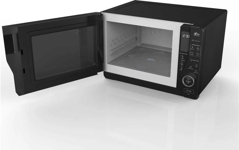 Mikrobangų krosnelė Whirlpool MWF 420 BL (1100W, 25l), Juodos spalvos