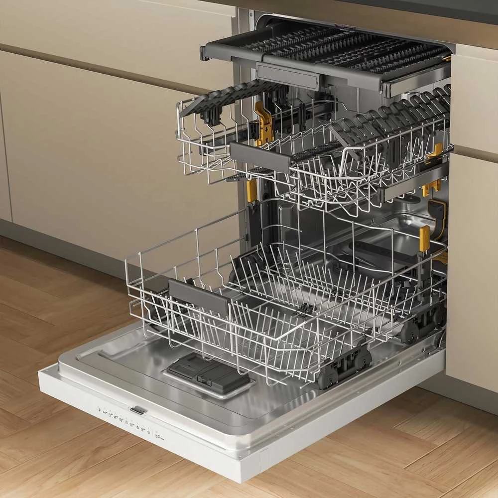 Indaplovė Whirlpool W7U HP33 astianpesukone, valkoinen