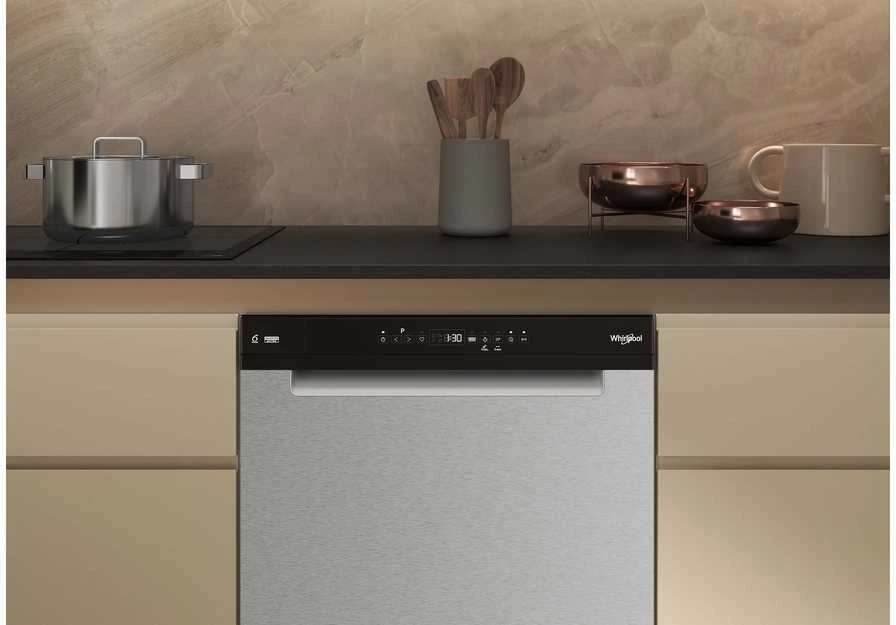 Indaplovė Whirlpool W7U HP33 X astianpesukone, teräs