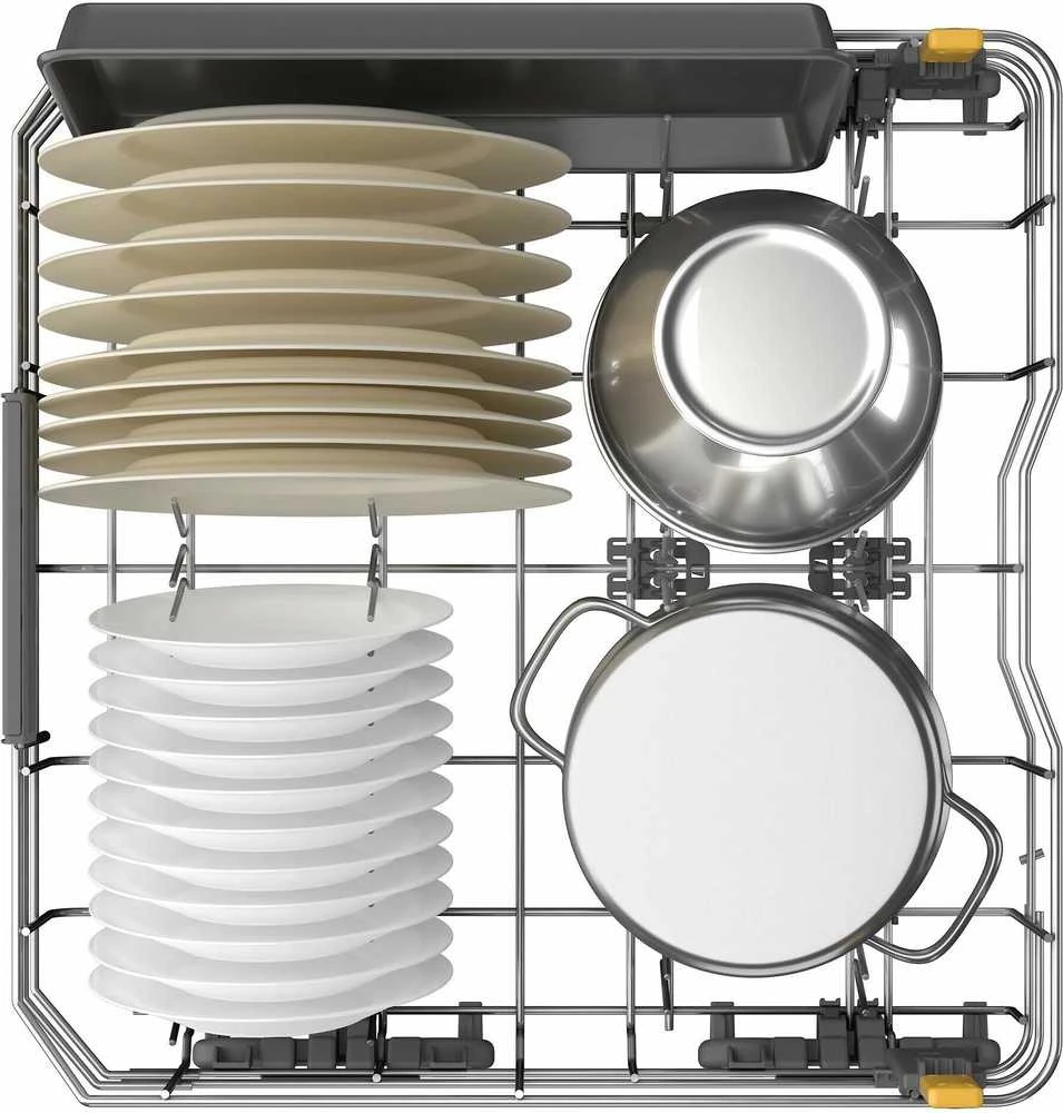 Indaplovė Whirlpool W7U HP33 X astianpesukone, teräs