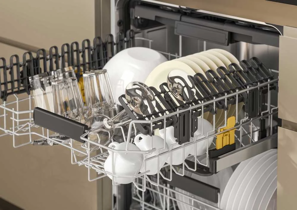 Indaplovė Whirlpool W7U HS41 astianpesukone, valkoinen