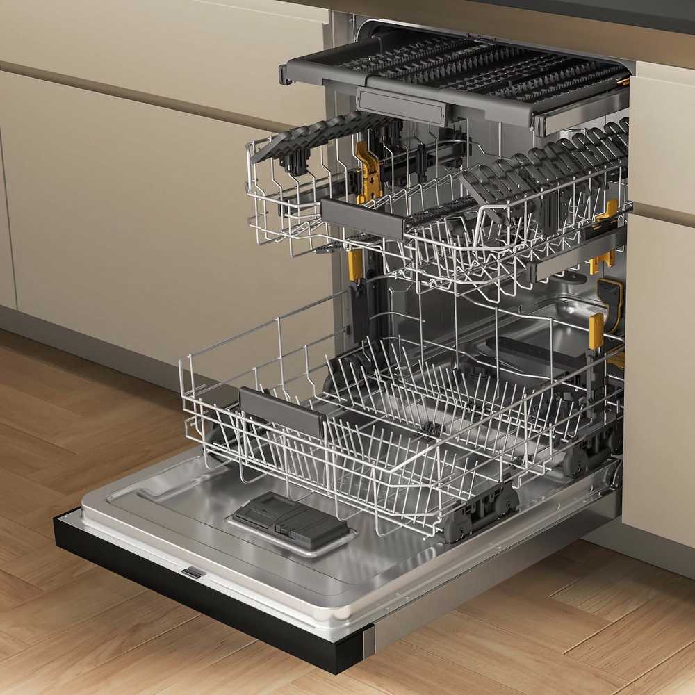 Indaplovė Whirlpool W7U HS41 X astianpesukone, teräs