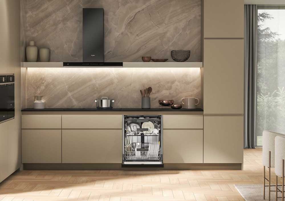 Indaplovė Whirlpool W7U HS41 X astianpesukone, teräs